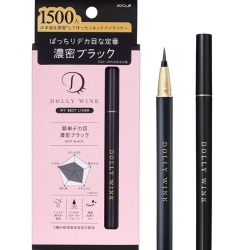 Bút kẻ mắt chống lem trôi Koji Dolly Wink My Best Liner