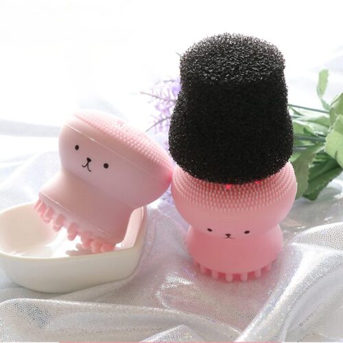 Cọ rửa mặt bạch tuộc COGIT Bub Bub Sponge Pink