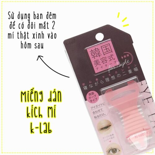 Miếng Dán Kích Mí Dùng Ban Đêm Cogit K-lab Eyetape for Night