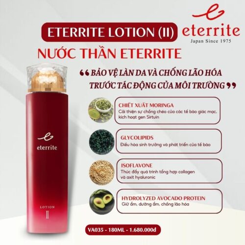 ETERRITE LOTION (II) <br> Nước thần Eterrite