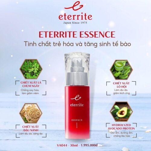 ETERRITE ESSENCE (I) <br> Tinh chất trẻ hóa và tăng sinh tế bào