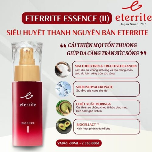 ETERRITE ESSENCE (II) <br> Siêu huyết thanh nguyên bản Eterrite