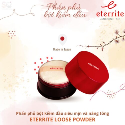 Phấn phủ bột kiểm dầu siêu mịn và nâng tone