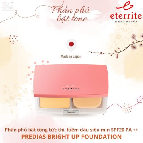 Lõi Phấn phủ bật tone tức thì, kiềm dầu siêu mịn  SPF20 PA ++