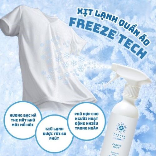 Xịt lạnh quần áo Freeze Tech 150ml